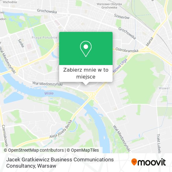 Mapa Jacek Gratkiewicz Business Communications Consultancy