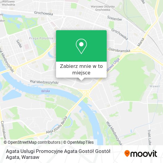 Mapa Agata Usługi Promocyjne Agata Gostół Gostół Agata