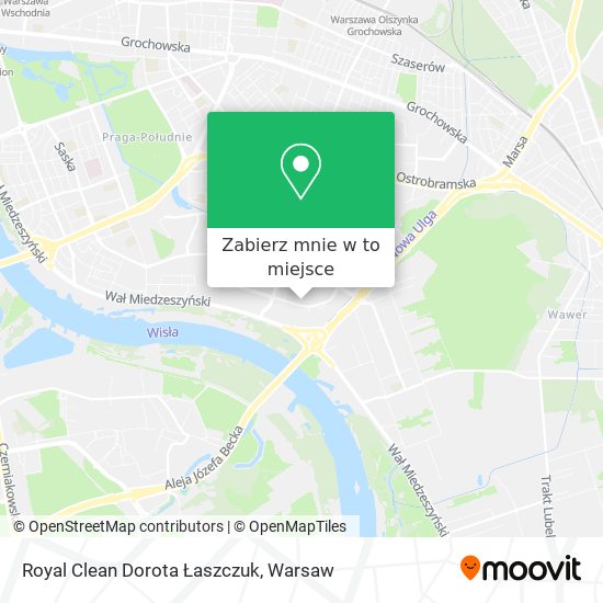 Mapa Royal Clean Dorota Łaszczuk