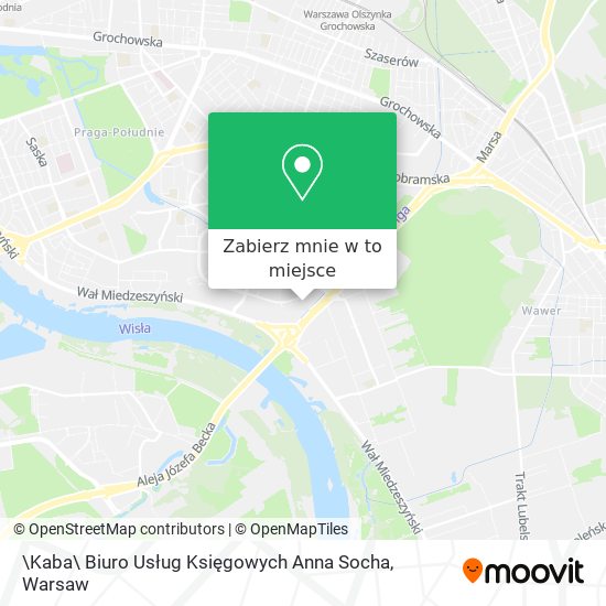 Mapa \Kaba\ Biuro Usług Księgowych Anna Socha