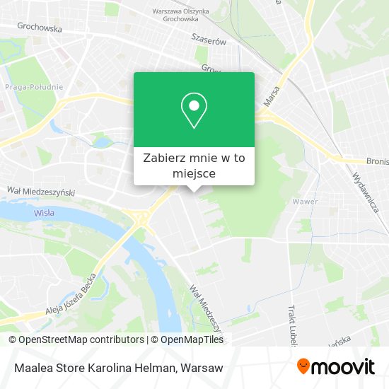 Mapa Maalea Store Karolina Helman