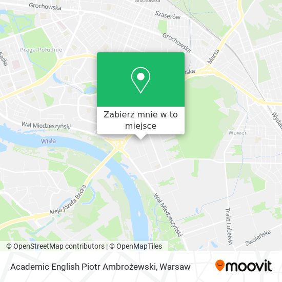 Mapa Academic English Piotr Ambrożewski