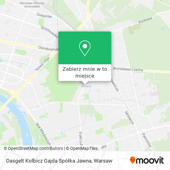 Mapa Dasgelt Kolbicz Gajda Spółka Jawna