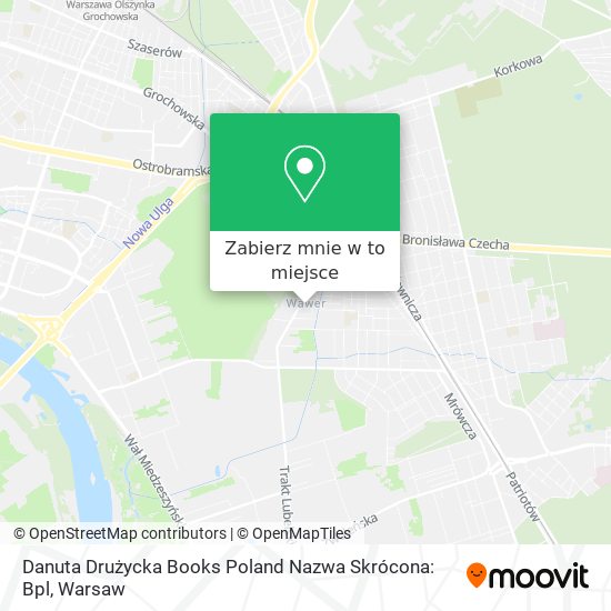 Mapa Danuta Drużycka Books Poland Nazwa Skrócona: Bpl