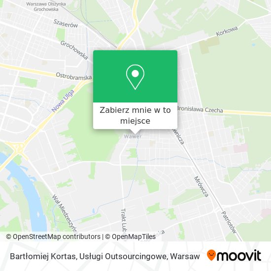 Mapa Bartłomiej Kortas, Usługi Outsourcingowe