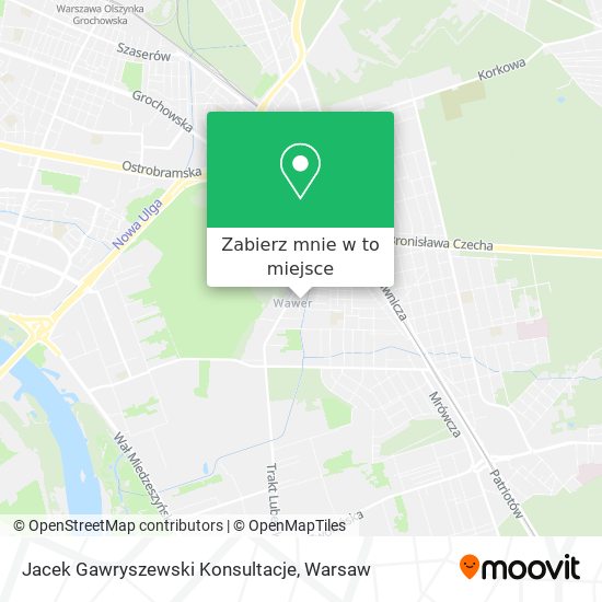 Mapa Jacek Gawryszewski Konsultacje