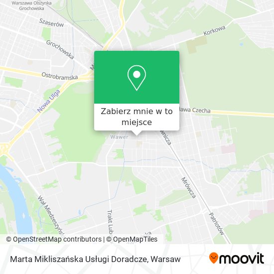 Mapa Marta Mikliszańska Usługi Doradcze