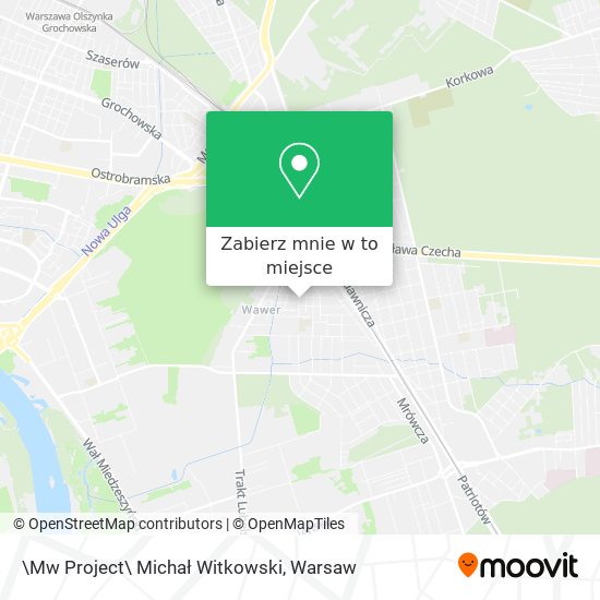 Mapa \Mw Project\ Michał Witkowski