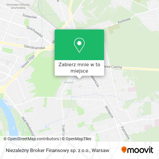 Mapa Niezależny Broker Finansowy sp. z o.o.