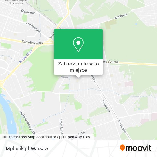 Mapa Mpbutik.pl