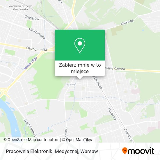 Mapa Pracownia Elektroniki Medycznej