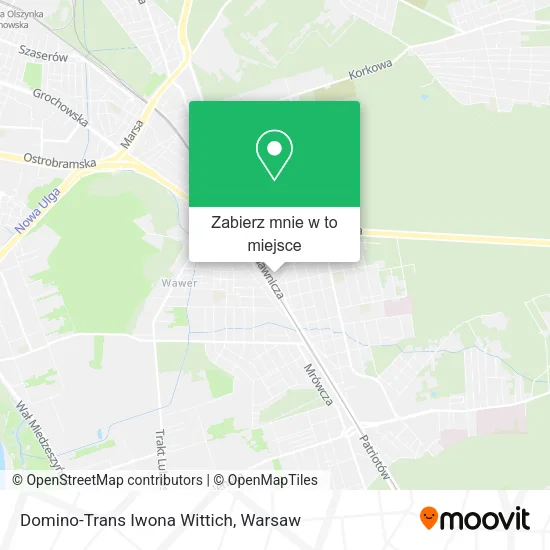 Mapa Domino-Trans Iwona Wittich