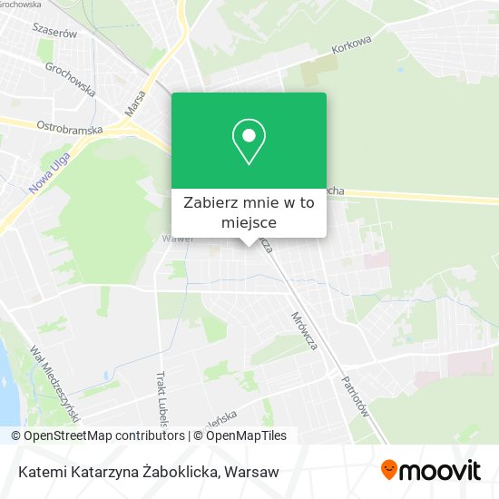 Mapa Katemi Katarzyna Żaboklicka