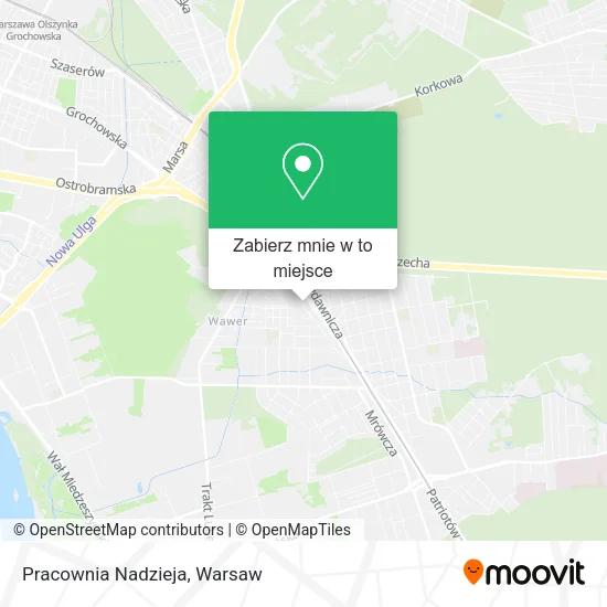 Mapa Pracownia Nadzieja