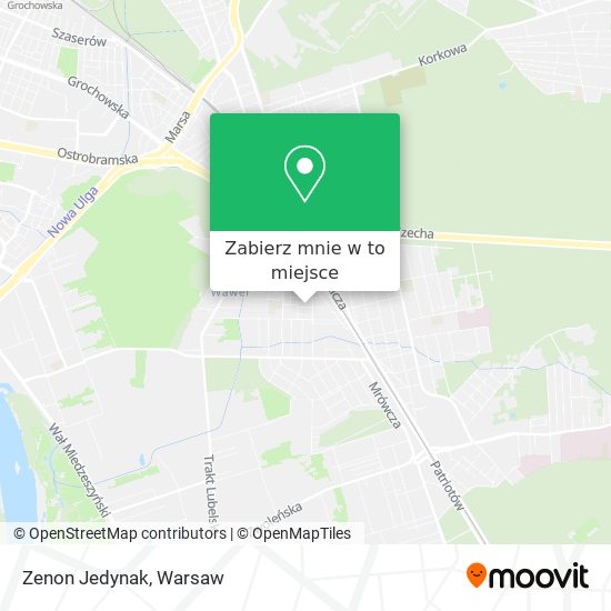 Mapa Zenon Jedynak