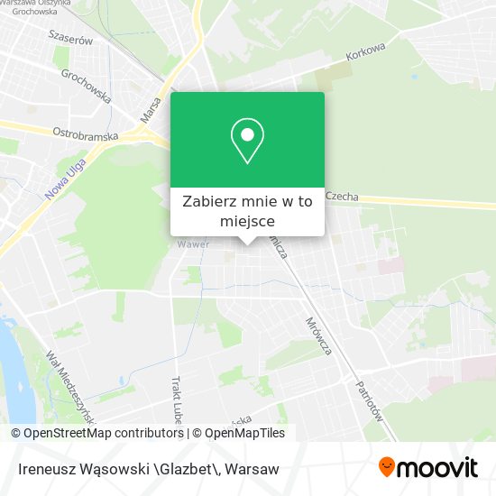 Mapa Ireneusz Wąsowski \Glazbet\