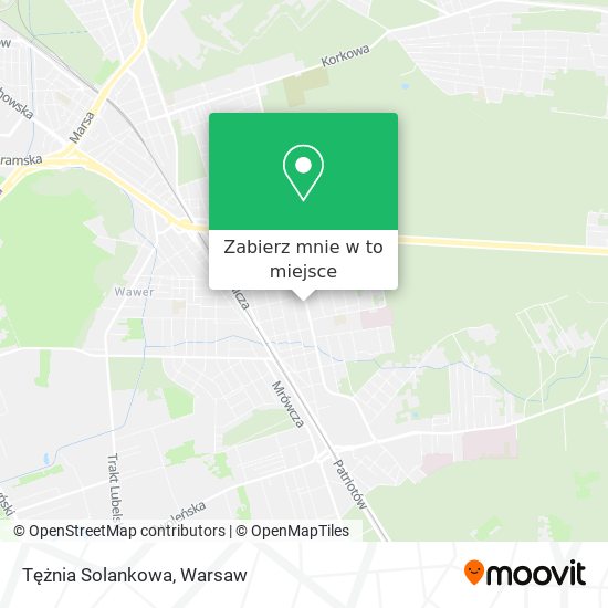 Mapa Tężnia Solankowa