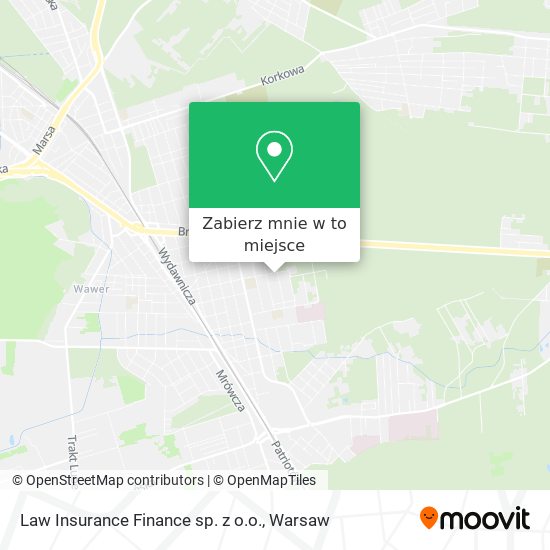 Mapa Law Insurance Finance sp. z o.o.