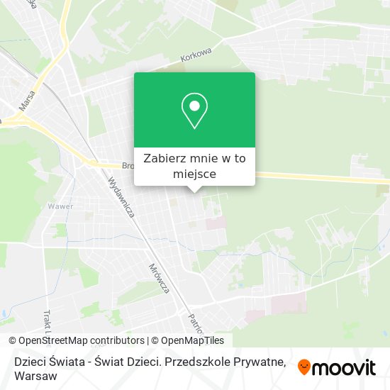 Mapa Dzieci Świata - Świat Dzieci. Przedszkole Prywatne