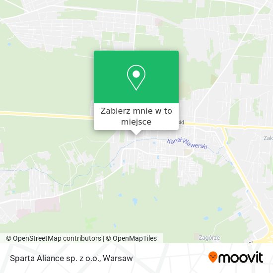 Mapa Sparta Aliance sp. z o.o.