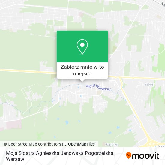 Mapa Moja Siostra Agnieszka Janowska Pogorzelska