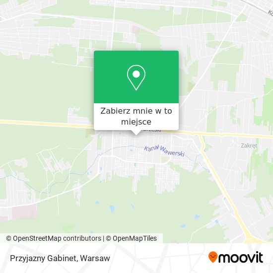 Mapa Przyjazny Gabinet