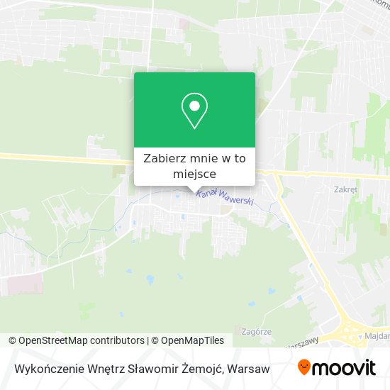 Mapa Wykończenie Wnętrz Sławomir Żemojć