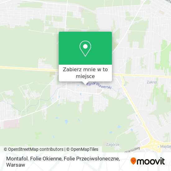 Mapa Montafol. Folie Okienne, Folie Przeciwsłoneczne