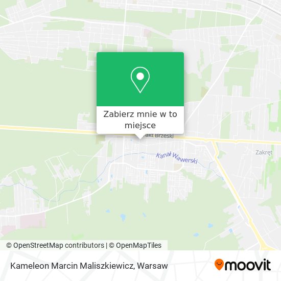 Mapa Kameleon Marcin Maliszkiewicz