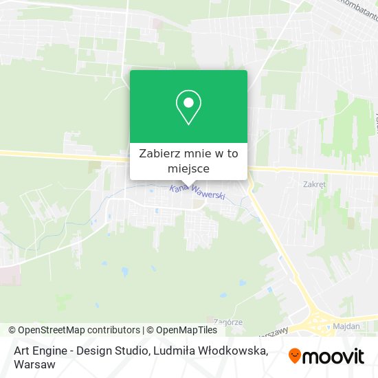 Mapa Art Engine - Design Studio, Ludmiła Włodkowska