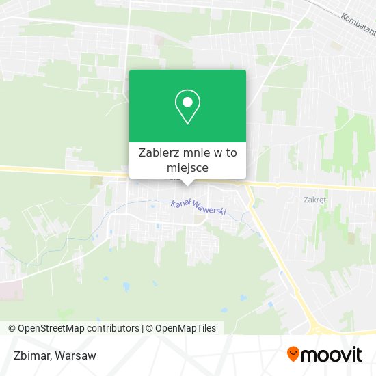 Mapa Zbimar