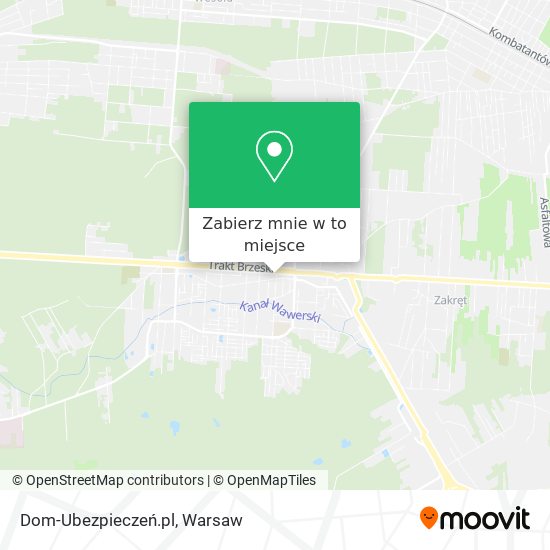 Mapa Dom-Ubezpieczeń.pl