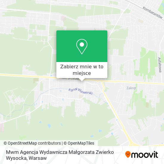 Mapa Mwm Agencja Wydawnicza Małgorzata Zwierko Wysocka