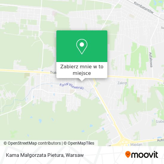 Mapa Kama Małgorzata Pietura