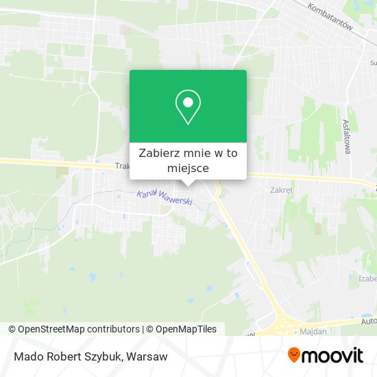 Mapa Mado Robert Szybuk