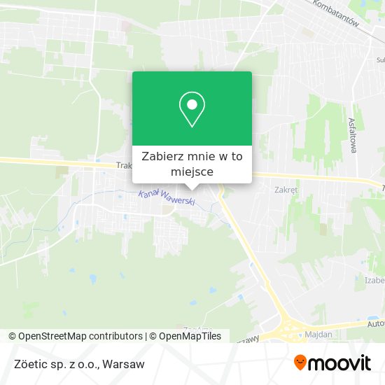 Mapa Zöetic sp. z o.o.