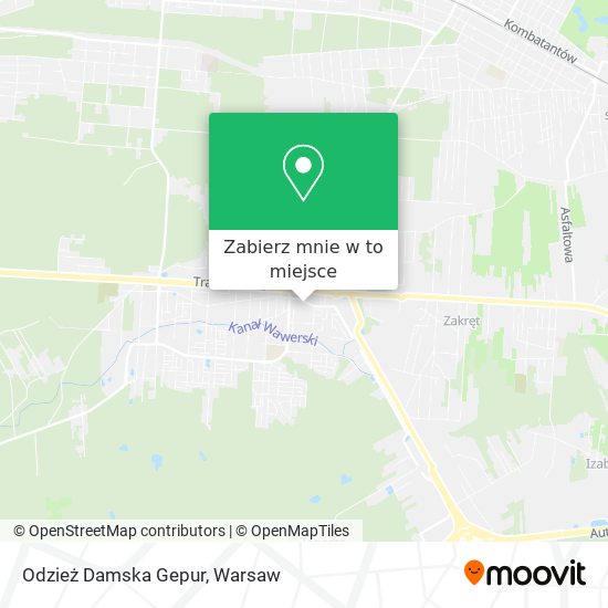 Mapa Odzież Damska Gepur