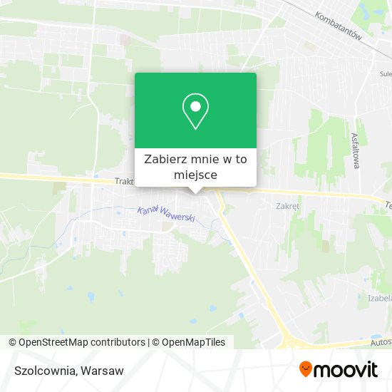 Mapa Szolcownia