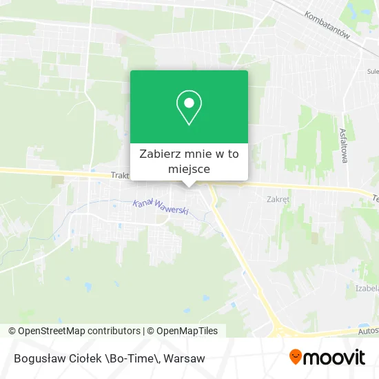 Mapa Bogusław Ciołek \Bo-Time\