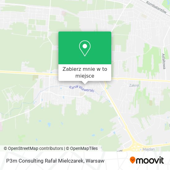 Mapa P3m Consulting Rafał Mielczarek