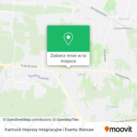 Mapa Kartrock Imprezy Integracyjne i Eventy