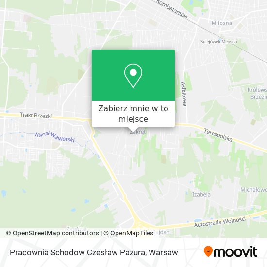 Mapa Pracownia Schodów Czesław Pazura