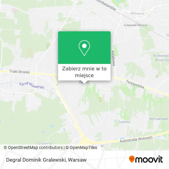 Mapa Degral Dominik Gralewski