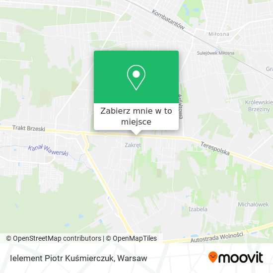 Mapa Ielement Piotr Kuśmierczuk