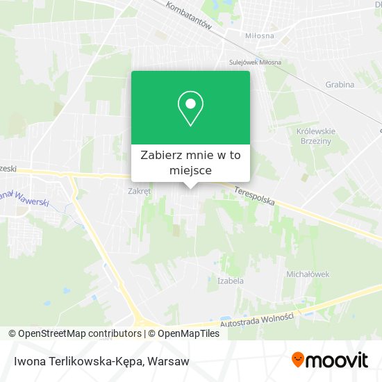 Mapa Iwona Terlikowska-Kępa