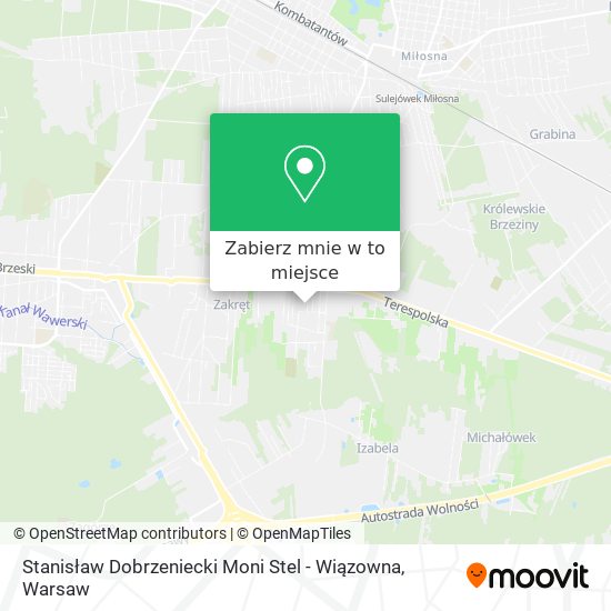 Mapa Stanisław Dobrzeniecki Moni Stel - Wiązowna