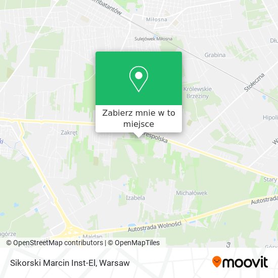 Mapa Sikorski Marcin Inst-El