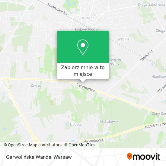 Mapa Garwolińska Wanda