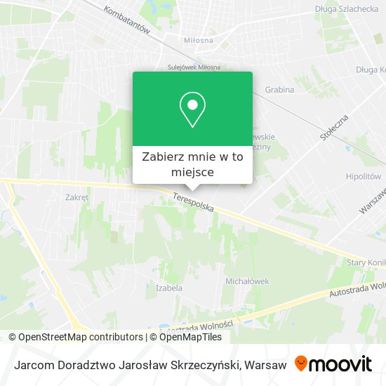 Mapa Jarcom Doradztwo Jarosław Skrzeczyński