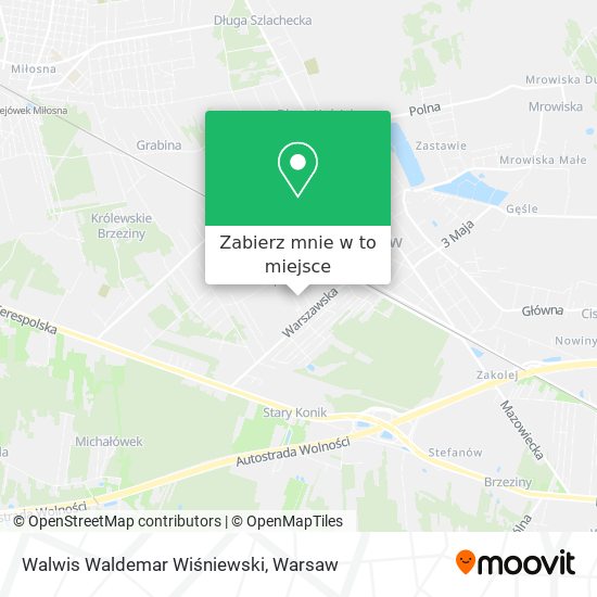 Mapa Walwis Waldemar Wiśniewski